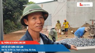 Công trình sử dụng Xi măng Long Sơn tại Bắc Giang 16.12.2023