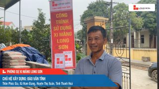 Công trình sử dụng Xi măng Long Sơn tại Thanh Hóa 18.12.2023