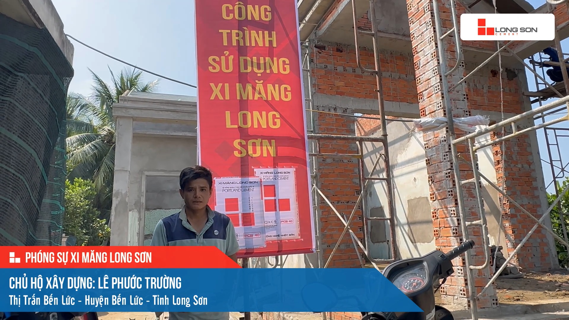 Công trình sử dụng Xi măng Long Sơn tại Long An 04.01.2024