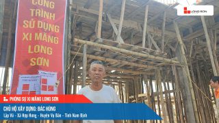 Công trình sử dụng Xi măng Long Sơn tại Nam Định 04.01.2024