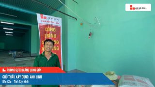 Công trình sử dụng Xi măng Long Sơn tại Tây Ninh 04.01.2024