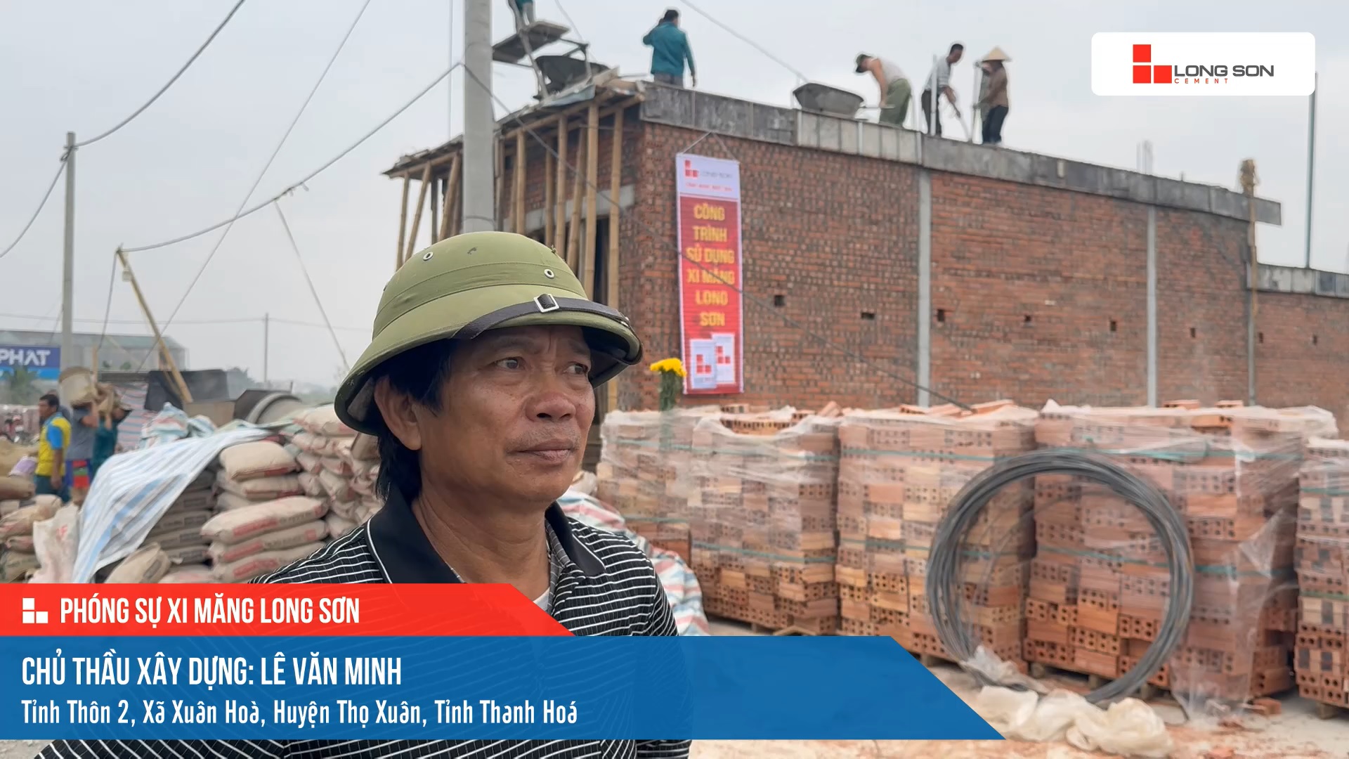 Công trình sử dụng Xi măng Long Sơn tại Thanh Hóa 05.01.2024