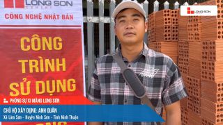 Công trình sử dụng Xi măng Long Sơn tại Ninh Thuận 10.01.2024