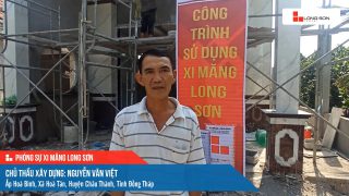Công trình sử dụng Xi măng Long Sơn tại Đồng Tháp 16.01.2024