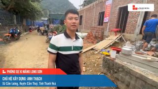 Công trình sử dụng Xi măng Long Sơn tại Thanh Hóa 17.01.2024