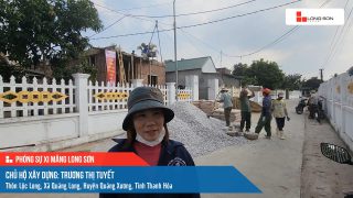 Công trình sử dụng Xi măng Long Sơn tại Thanh Hóa 22.01.2024