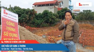 Công trình sử dụng Xi măng Long Sơn tại Bắc Giang 23.01.2024