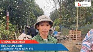 Công trình sử dụng Xi măng Long Sơn tại Hà Nội 04.03.2024