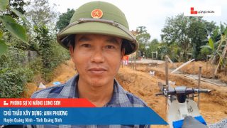 Công trình sử dụng Xi măng Long Sơn tại Quảng Bình 02.04.2024