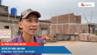 Công trình sử dụng Xi măng Long Sơn tại Thái Bình 08.04.2024