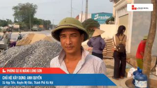 Công trình sử dụng Xi măng Long Sơn tại Hà Nội 17.04.2024