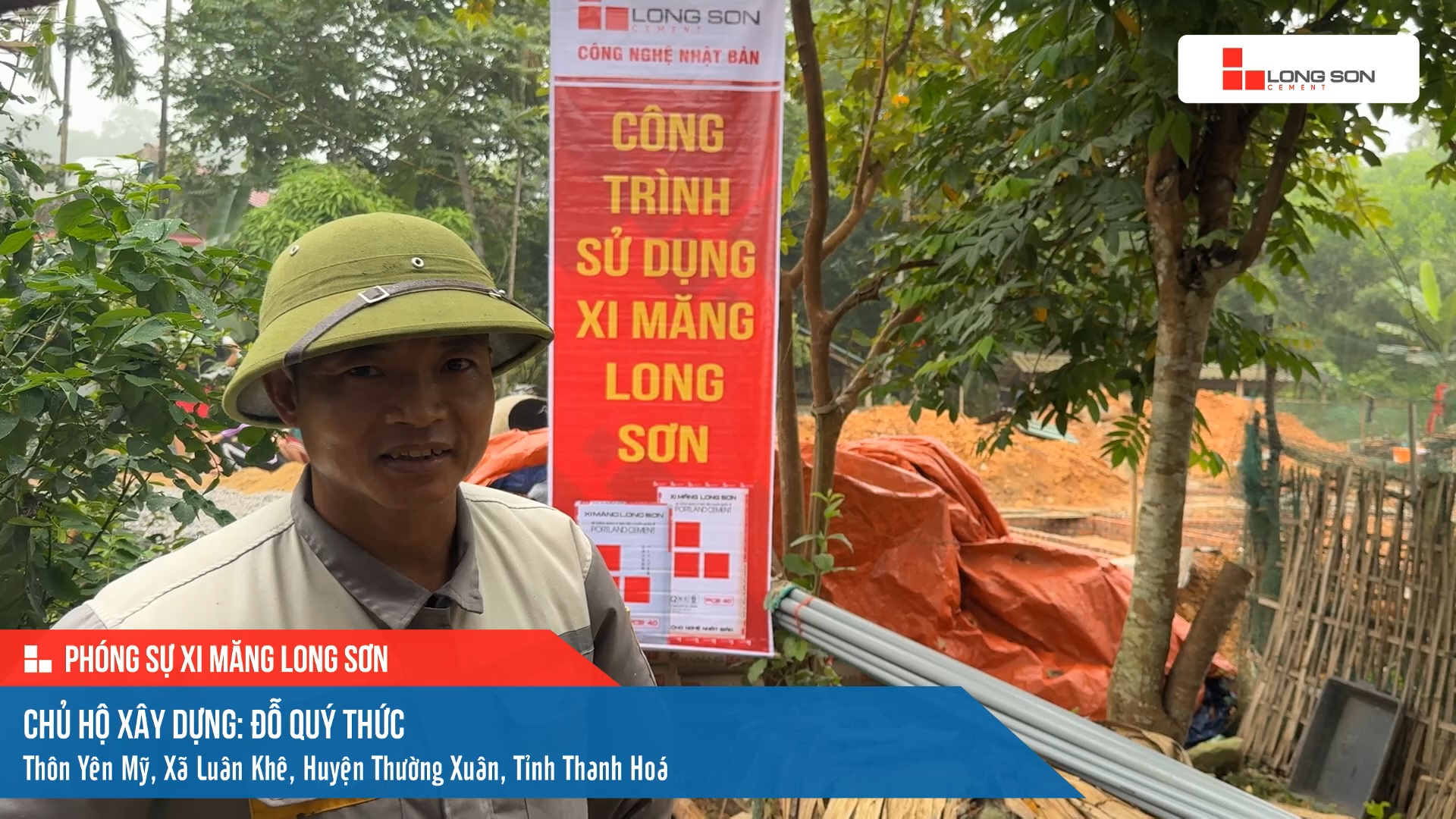 Công trình sử dụng Xi măng Long Sơn tại Thanh Hóa 02.05.2024
