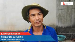 Công trình sử dụng Xi măng Long Sơn tại Bình Định 04.05.2024