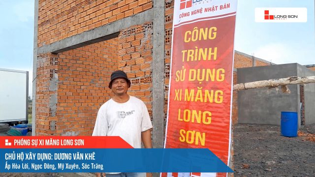 Công trình sử dụng Xi măng Long Sơn tại Sóc Trăng 10.05.2024