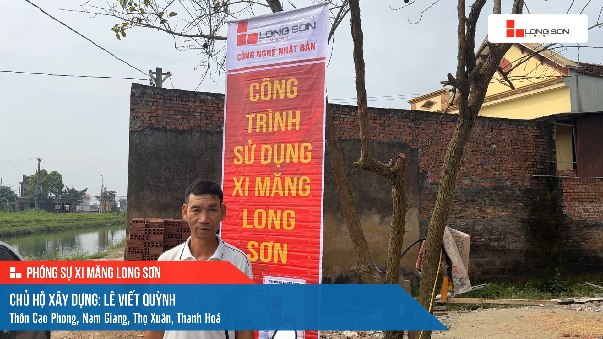 Công trình sử dụng Xi măng Long Sơn tại Thanh Hóa 14.05.2024