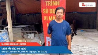 Công trình sử dụng Xi măng Long Sơn tại An Giang 10.06.2024