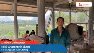 Công trình sử dụng Xi măng Long Sơn tại Hà Giang 10.06.2024