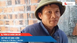 Công trình sử dụng Xi măng Long Sơn tại Ninh Bình 11.06.2024