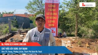 Công trình sử dụng Xi măng Long Sơn tại Buôn Ma Thuật 16.06.2024