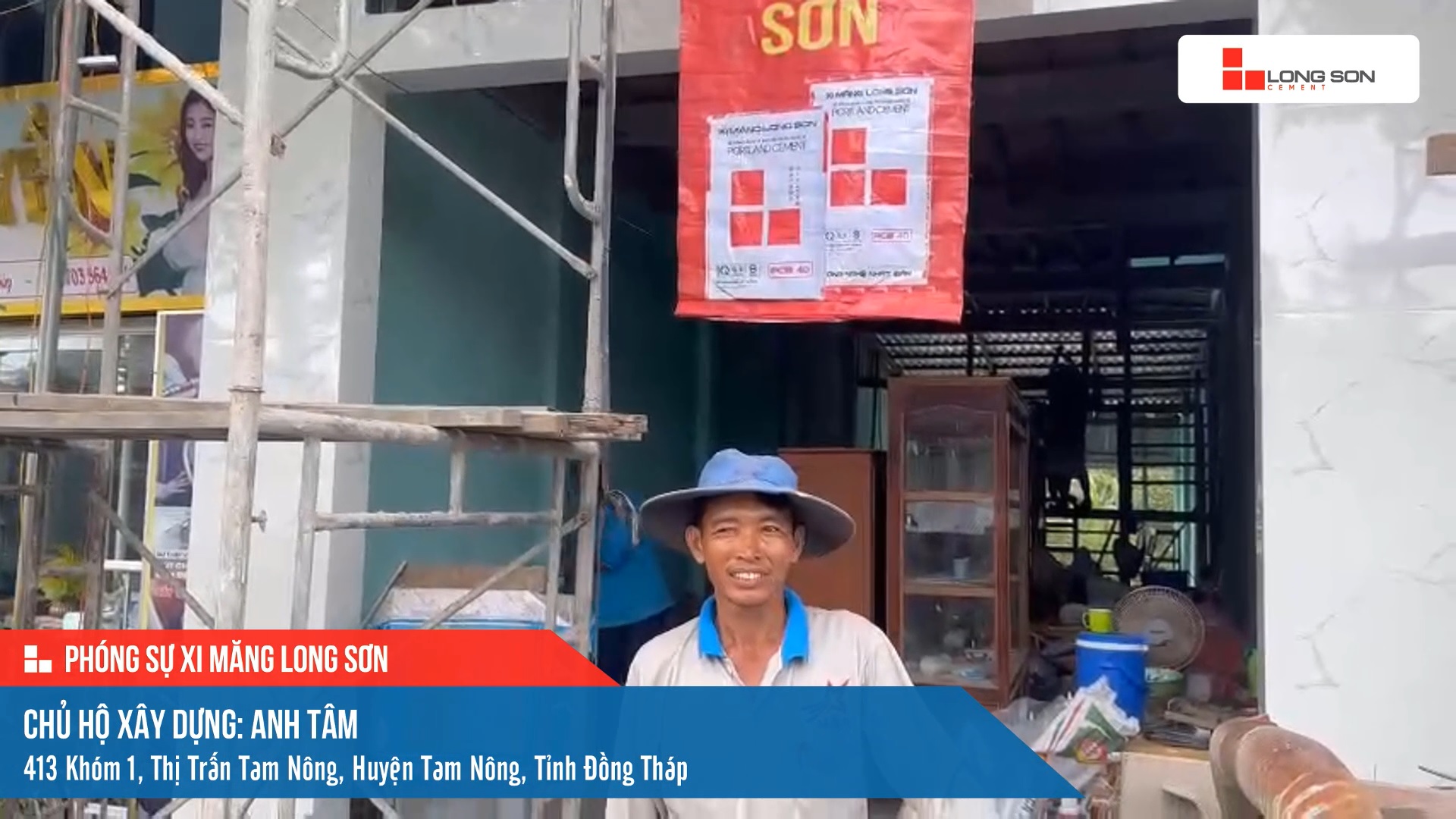 Công trình sử dụng Xi măng Long Sơn tại Đồng Tháp 19.06.2024