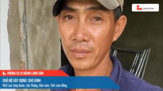 Công trình sử dụng Xi măng Long Sơn tại Lâm Đồng 20.06.2024