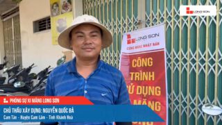 Công trình sử dụng Xi măng Long Sơn tại Khánh Hòa 05.06.2024