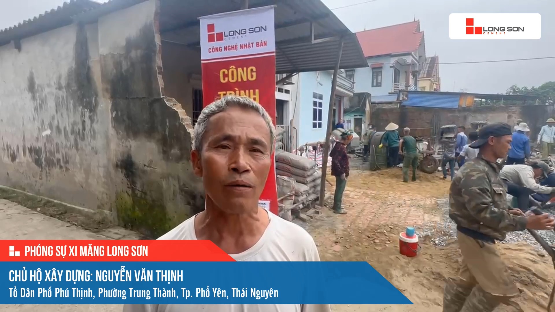 Công trình sử dụng Xi măng Long Sơn tại Thái Nguyên 24.06.2024