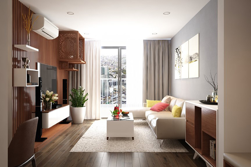 thiết kế nội thất phòng khách đẹp