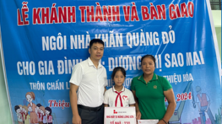 Công ty Long Sơn khánh thành và bàn giao nhà khăn quàng đỏ ở Thiệu Hóa – Thanh Hóa