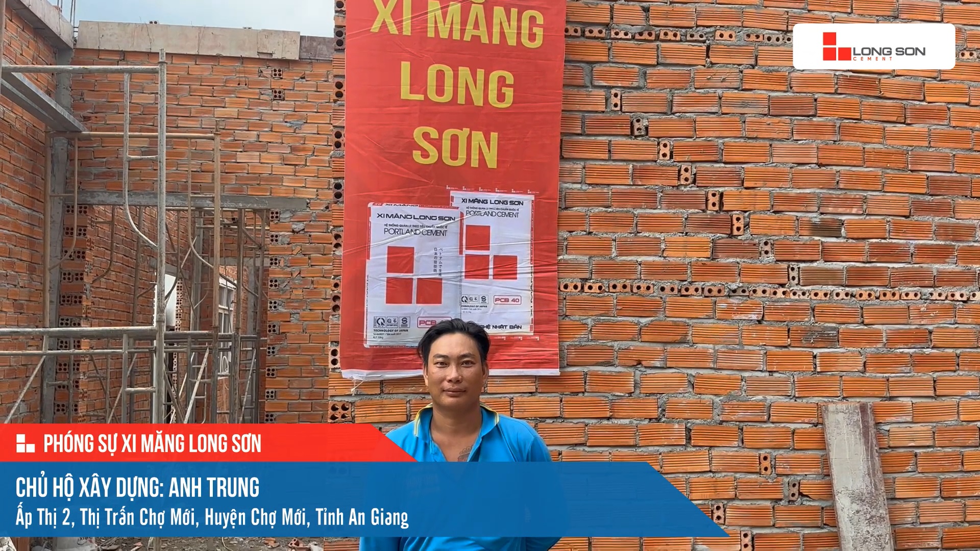 Công trình sử dụng Xi măng Long Sơn tại An Giang 10.07.2024