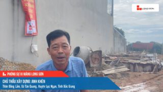 Công trình sử dụng Xi măng Long Sơn tại Bắc Giang 14.07.2024