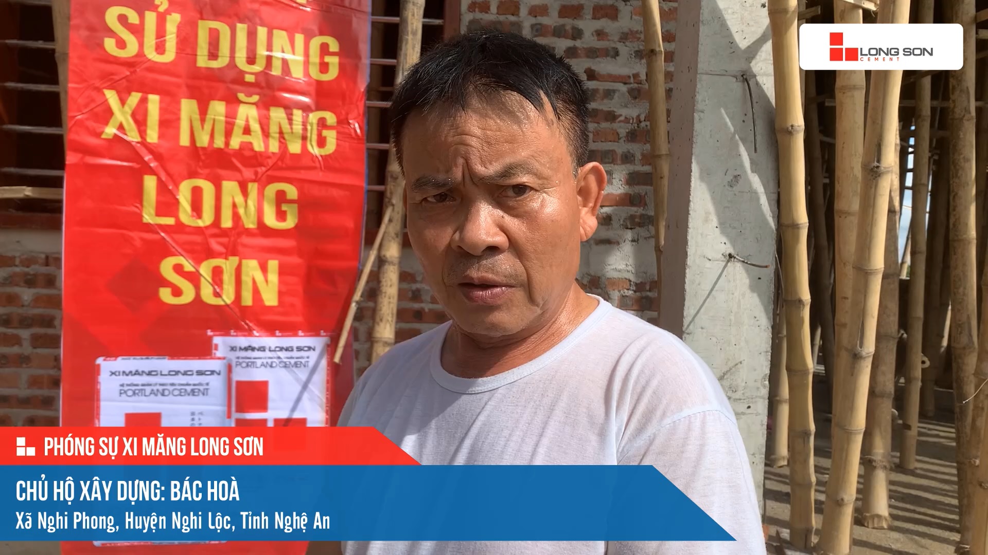 Công trình sử dụng Xi măng Long Sơn tại Nghệ An 17.07.2024