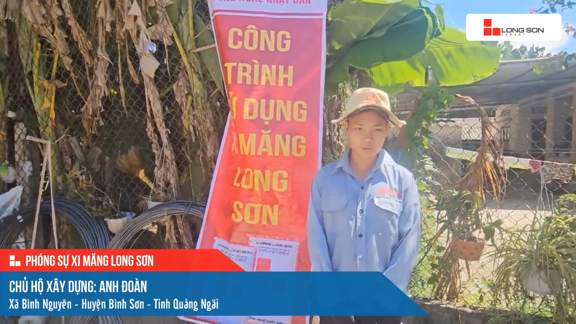 Công trình sử dụng Xi măng Long Sơn tại Quảng Ngãi 04.08.2024