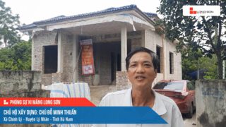 Công trình sử dụng Xi măng Long Sơn tại Hà Nam 16.08.2024