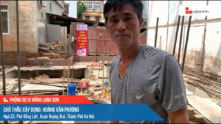 Công trình sử dụng Xi măng Long Sơn tại Hà Nội 20.08.2024