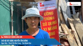 Công trình sử dụng Xi măng Long Sơn tại Khánh Hòa 10.09.2024