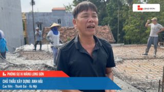 Công trình sử dụng Xi măng Long Sơn tại Hà Nội 13.09.2024