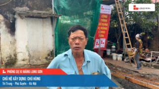 Công trình sử dụng Xi măng Long Sơn tại Hà Nội 16.09.2024