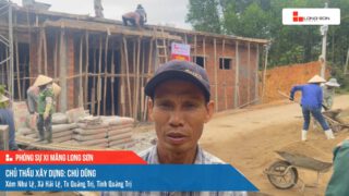 Công trình sử dụng Xi măng Long Sơn tại Quảng trị 06.10.2024