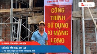 Công trình sử dụng Xi măng Long Sơn tại Quảng Nam 02.10.2024