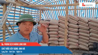 Công trình sử dụng Xi măng Long Sơn tại Nghệ An 15.10.2024