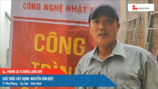 Công trình sử dụng Xi măng Long Sơn tại Bình Định 17.10.2024