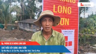 Công trình sử dụng Xi măng Long Sơn tại Cà Mau 08.11.2024