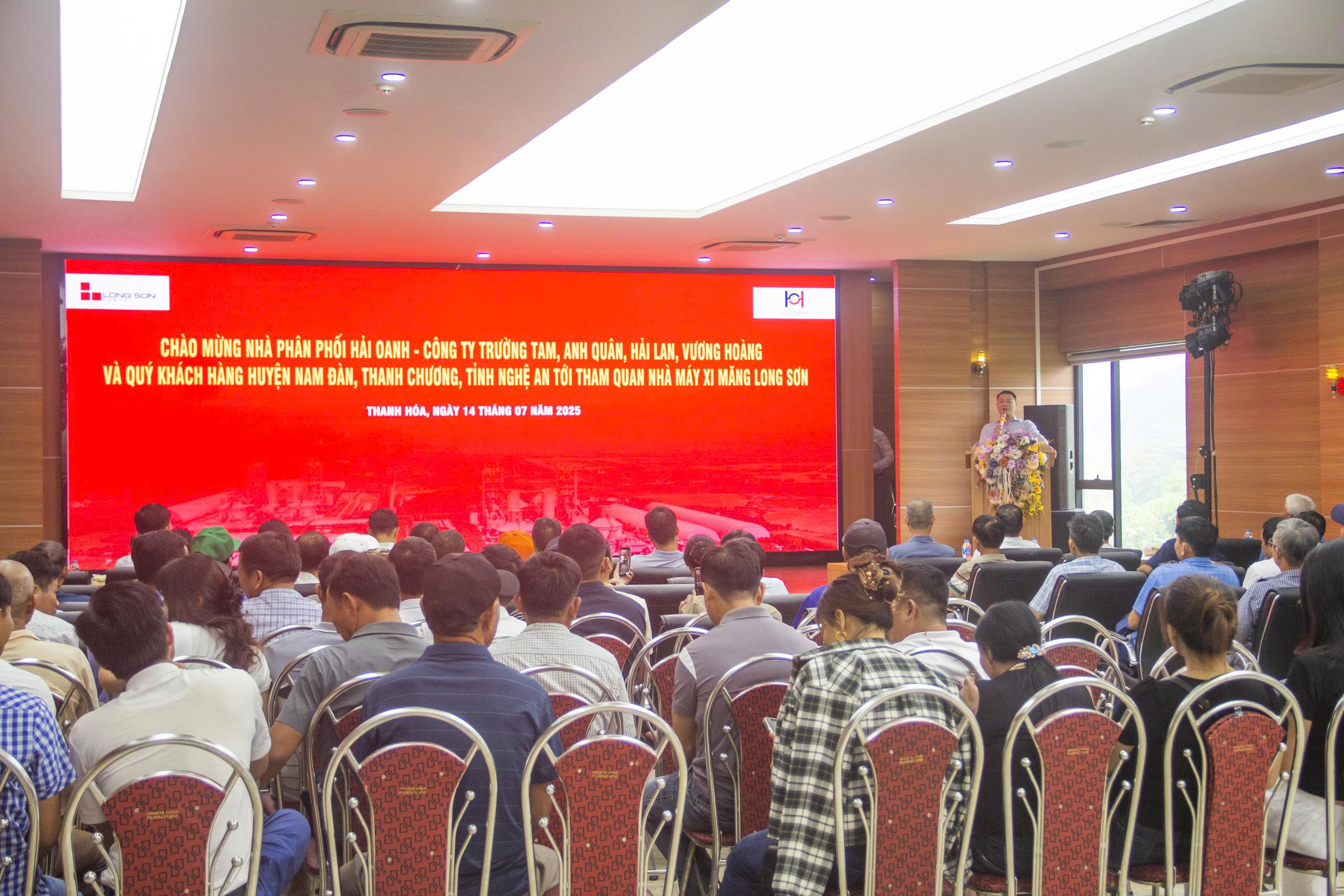 Chào Mừng Quý Nhà Phân Phối & Khách Hàng Nghệ An Tham Quan Nhà Máy Xi Măng Long Sơn
