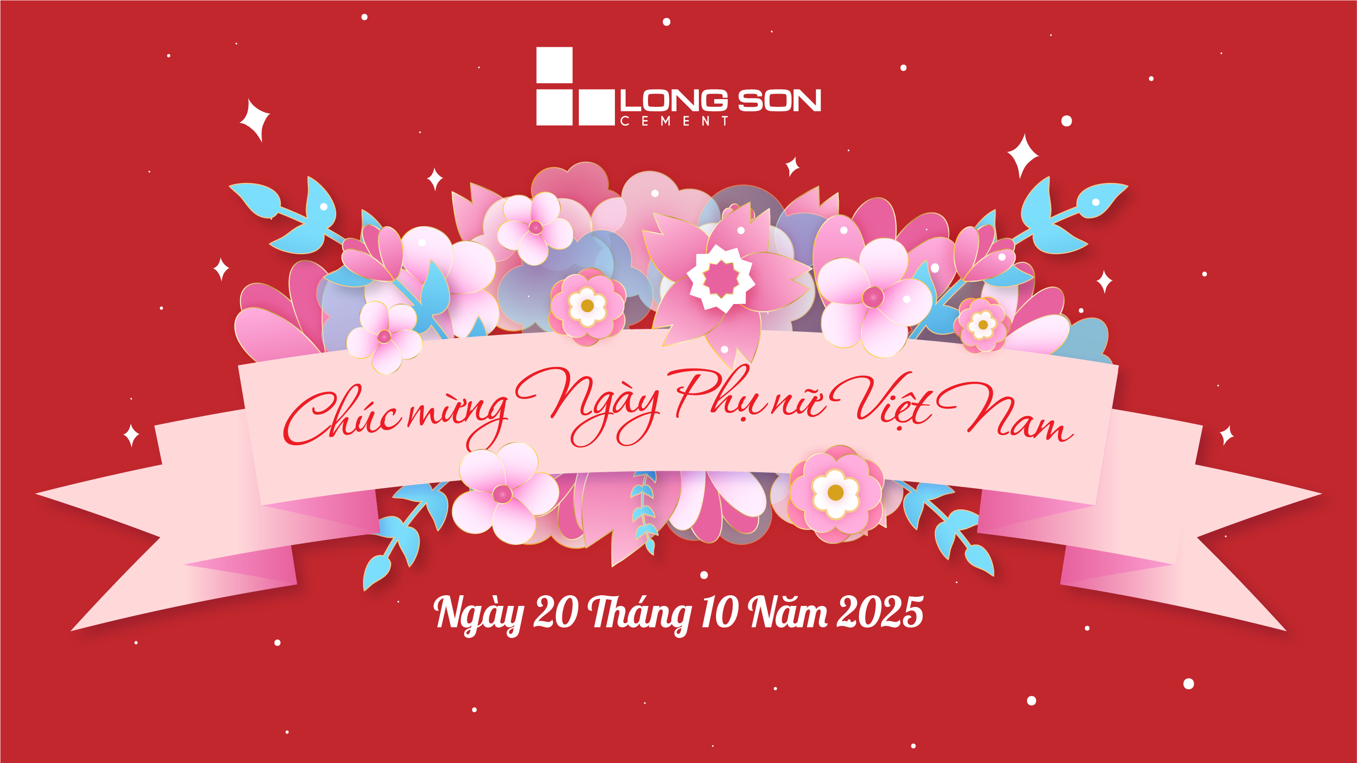 Công ty xi măng Long Sơn chúc mừng ngày Phụ nữ Việt Nam 20/10