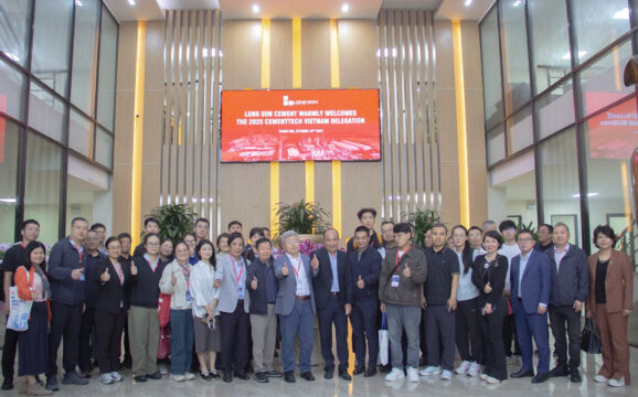 Công ty Xi măng Long Sơn tiếp đón đoàn công tác Cementtech VN 2025