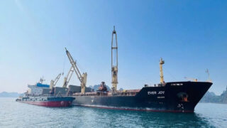 Xi măng và clinker Long Sơn tiếp tục ra thị trường Mỹ, Đài Loan.