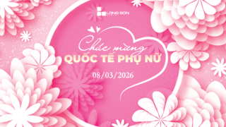 Công ty xi măng Long Sơn chúc mừng ngày Quốc tế phụ nữ mùng 8/3