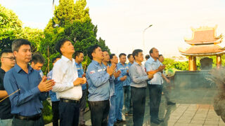 Công ty Xi măng Long Sơn dâng hương tưởng niệm các Anh hùng Liệt sĩ nhân ngày Thương binh – Liệt sĩ