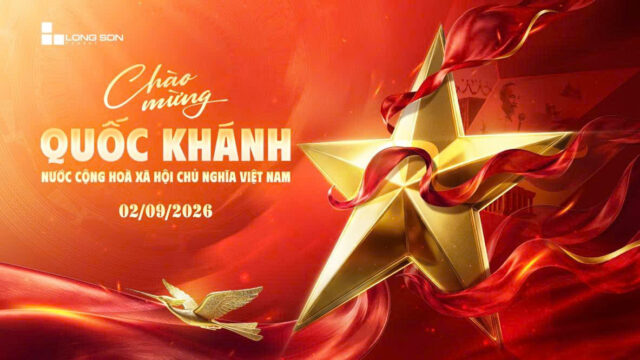 Công ty xi măng Long Sơn chào mừng Quốc khánh 2/9